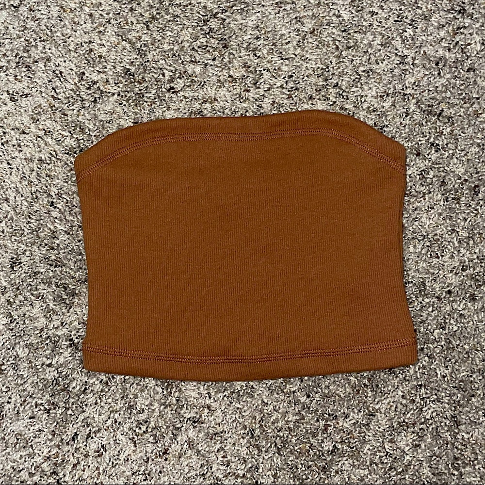 Abercrombie & Fitch Burnt Orange Tube Top XS